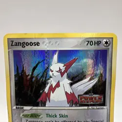 Zangoose 25/108 Power Keepers Holo Rare STAMPED 2007 Pokemon Card Heavy Damage - Image 2