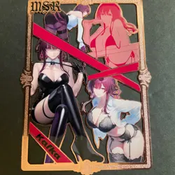 Goddess Story Gold METAL Card - Serial Number #128/200! - Anime Bikini Kafka - Image 1
