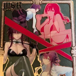 Goddess Story Gold METAL Card - Serial Number #128/200! - Anime Bikini Kafka - Image 2