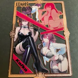 Goddess Story Gold METAL Card - Serial Number #128/200! - Anime Bikini Kafka - Image 4