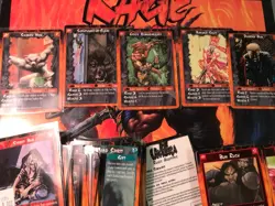 BONE GNAWERS Tribal Deck: RAGE Werewolf White Wolf TCG, 82 cards & box, 1995 CCG - Image 2