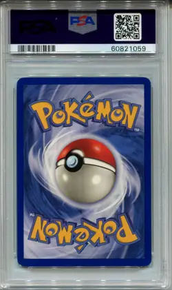 Pokemon [Wizards Of The Coast] Fossil Holo Card #11 Magneton PSA 8 - Image 2