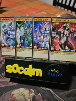 Elemental HERO Rush Duel Lot Of 4 Cards Yugioh - Image 1