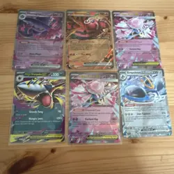 Pokemon TCG Mega Evolution Phantasmal Flames EX Bundle, 6 cards - Image 1