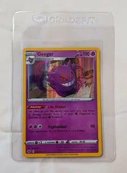 Gengar 085/202 Holo Sword & Shield Base Set Pokemon Card - Image 1