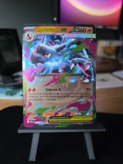 Mega Charizard Ex 013/094 Phantasmal Flames Pokemon Card - Image 1