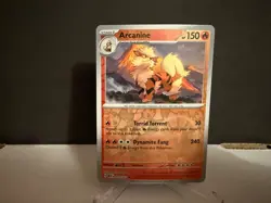 Arcanine 059 2023 Pokemon Scarlet & Violet 151 Reverse Holo U Card NM+ - Image 1