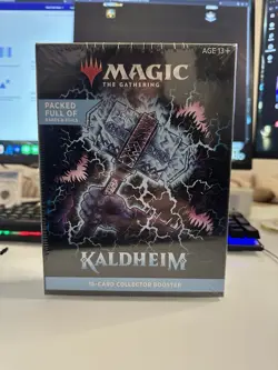 Kaldheim 15 Card Collector Booster Pack SEALED & NEW - Magic The Gathering - Image 1