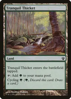Tranquil Thicket Archenemy NM Land Common MAGIC THE GATHERING CARD ABUGames - Image 1