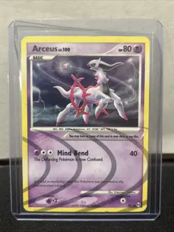 Arceus AR7 Holo Vintage Platinum Promo Card LV 100 Pokemon TCG *HP* - Image 1