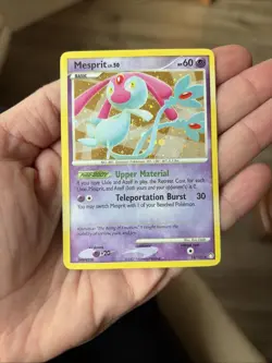 Pokemon Card: Mesprit HOLO 14/123 D&P Mysterious Treasures Set Rare! NM - Image 1