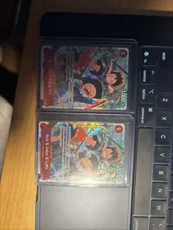 Sabo Ace Luffy One Piece Card Game English and Japanese Set of 2 Near Mint - Image 1