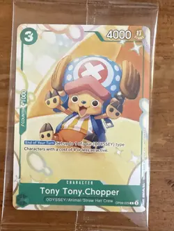 Tony Tony.Chopper (San Diego Comic Con Promo 2025) OP09-029 One Piece Promo Card - Image 2