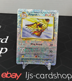 Pidgeot Legendary Collection 33/110 Reverse Holo Rare Damaged Pokemon Card TK - Image 1