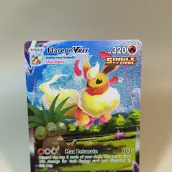 Flareon VMAX Swsh180 Swsh: Sword & Shield Promo Card Full Art Near Mint 🇬🇧🎄 - Image 2