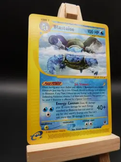 Pokemon Rare Card - Blastoise 37/165 (Expedition Base) - Image 2