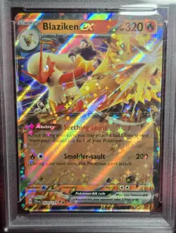 Pokemon Journey Together 2025 Blaziken ex Graded Card PSA 9 Mint Rare - Image 3