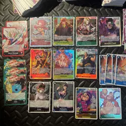 One Piece Collection W/ SR R Leaders & 500 Bulk Cards - OP11 & OP12 All NM - Image 3