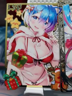 Rem Lot Goddess Story Gold METAL Card Maiden Party #94/200 & #61/200 Waifu - Image 2