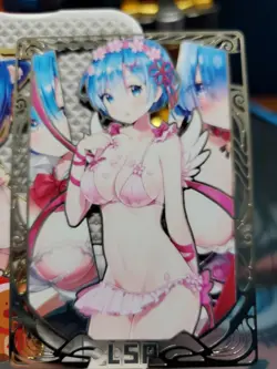 Rem Lot Goddess Story Gold METAL Card Maiden Party #94/200 & #61/200 Waifu - Image 3