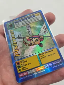 Piximon St-30S Digimon Holo Foil Card Ultimate Starter Series Bandai - Image 2