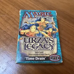 Magic The Gathering Urza's Legacy “Time Drain”Preconstructed Deck ~ Unsorted - Image 1