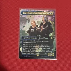 Emet-Selch of the Third Seat (Borderless) (Chocobo Track Foil) Commander: Final - Image 1