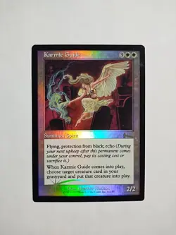 Karmic Guide - MTG (SP+/NM FOIL) - Urza's Legacy - See Pictures - Image 1