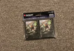 ULTRA PRO Magic The Gathering 100ct Deck Protector Sleeves - Bloomburrow - Image 1