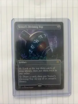 Sensei's Divining Top - Borderless - Double Masters 2022 NM MTG - Image 1