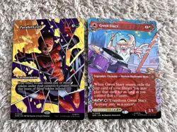 Parallel Lives & Gwen Stacy BORDERLESS Marvel SPIDERMAN MTG NM NEW LOT - Image 1