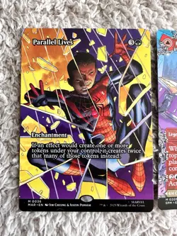 Parallel Lives & Gwen Stacy BORDERLESS Marvel SPIDERMAN MTG NM NEW LOT - Image 2