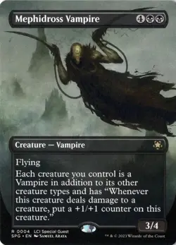 Mephidross Vampire SPG 004 Rare Borderless Special Guests Lost Caverns NM MTG - Image 1