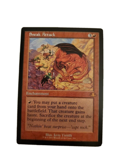 Sneak Attack Retro Frame Dominaria Remastered MTG Magic the Gathering NM - Image 1