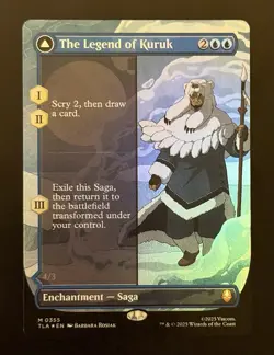 The Legend Of Kuruk (borderless) Foil - M 0355 - MTG Avatar the last Airbender - Image 1