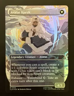 The Legend Of Kuruk (borderless) Foil - M 0355 - MTG Avatar the last Airbender - Image 2