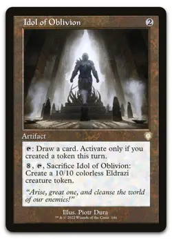 Idol of Oblivion (Retro Frame) #144 (NM) Brothers' War BRC Magic MTG - Image 1
