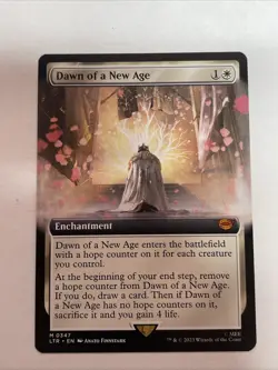 Dawn of a New Age (Extended Art) Lord Of The Rings #347 Mythic - Image 1
