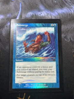 Submerge ** Foil ** MTG Nemesis EX/LP - Image 1