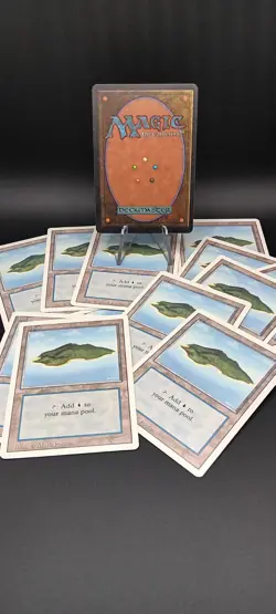 Magic the Gathering Island: Green Lot Of 13! ?? - Image 2