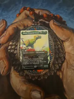 Ghalta, Stampede Tyrant (Borderless) The Lost Caverns of Ixalan Regular - Image 1