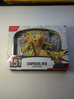 Pokemon TCG Scarlet & Violet 151 Zapdos EX Collection Box Sealed NEW Sale! - Image 1