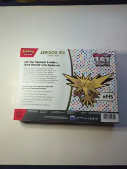 Pokemon TCG Scarlet & Violet 151 Zapdos EX Collection Box Sealed NEW Sale! - Image 2