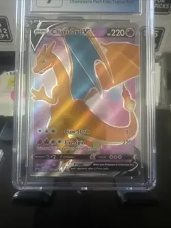 CGC 9 Charizard V 2020 Black Star Promos SWSH050 Pokemon Card - Image 3