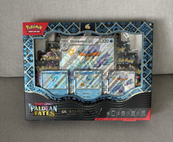Pokemon TCG: Scarlet & Violet Paldean Fates Quaquaval EX Premium Collection Box - Image 1