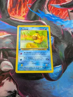 Psyduck - 1999 Pokemon 1st Edition Fossil Set 53/62 NM+ Near Mint Unplayed (A) - Image 1