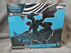 Pokemon TCG Scarlet & Violet Black Bolt Elite Trainer Box ETB Sealed New - Image 1