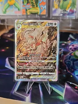 Hisuian Zoroark VSTAR (GG56/GG70) Crown Zenith: Galarian Gallery Pokemon NM - Image 1