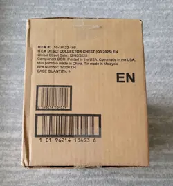 Pokemon TCG 3Q 2025 Collector Chest FACTORY SEALED CASE of 9 BOX english - Image 2