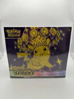 Pokemon TCG Surging Sparks Pokemon Center Elite Trainer Box ETB + Acrylic case - Image 2